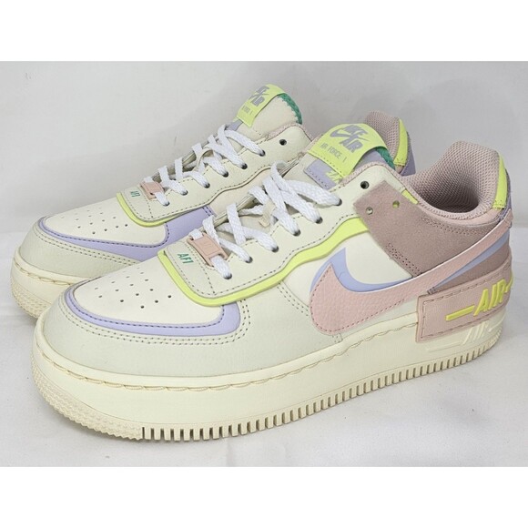 Nike Air Force 1 Low Shadow Cashmere Women's Size 8 Multicolor - Picture 1 of 13